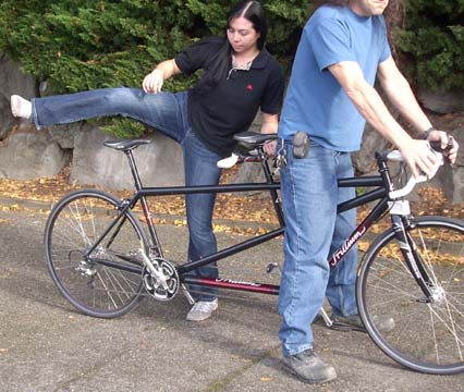 Stoker Mounting a tandem