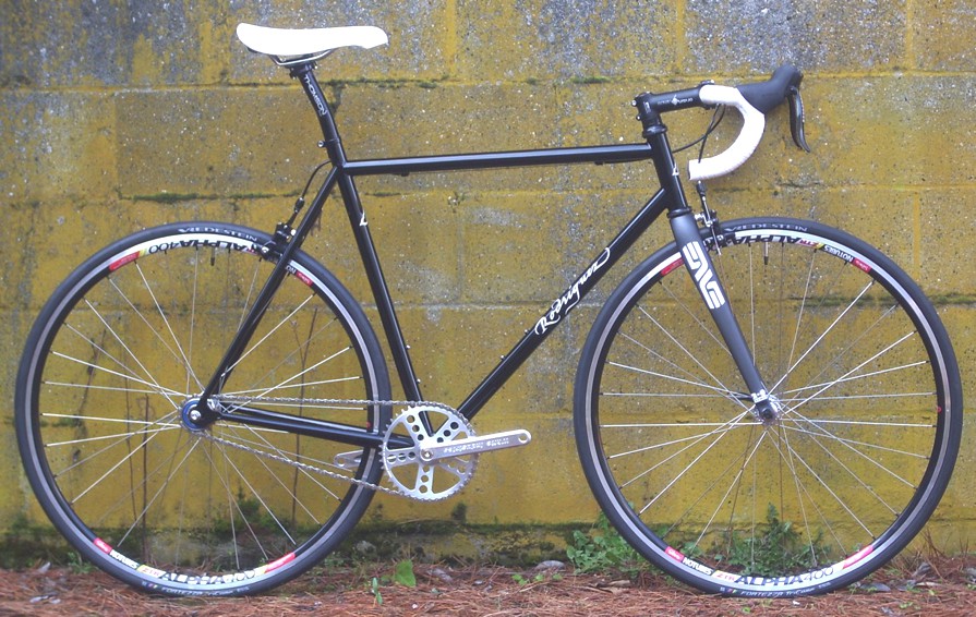 Custom Steel Fixie Track bike from Rodriguez