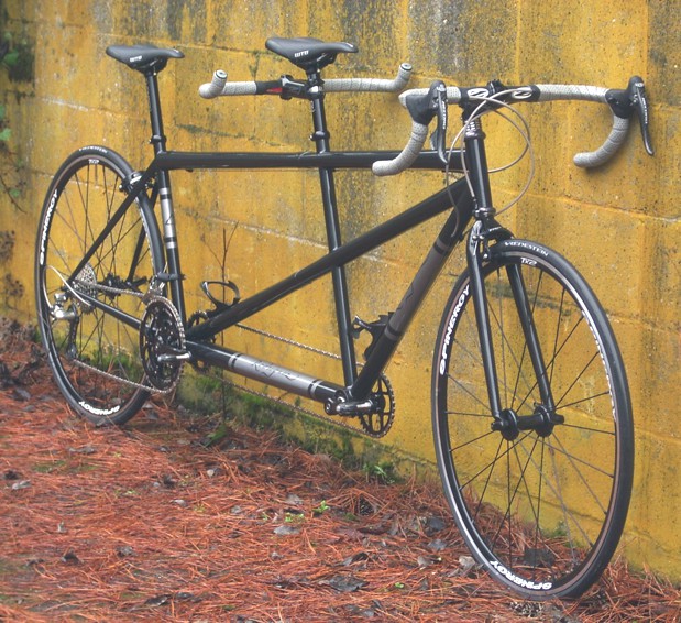 Light weight steel Custom Tandem from Rodriguez Bicycles