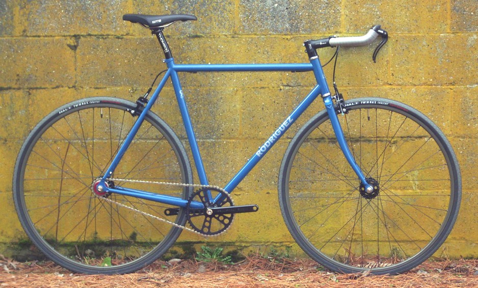 Custom Fixie Track Bike with Steel Frame