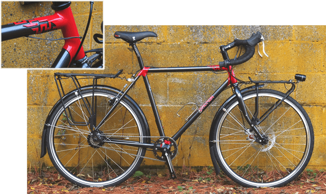 Erickson Custom bicycle with Rohloff Speedhub