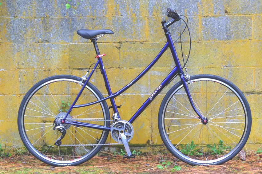 Custom Mixte Step Through bicycle by Rodriguez