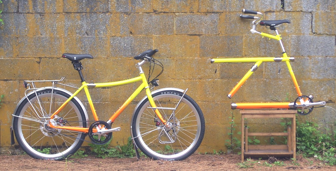 Rodriguez Tandem that converts to a single bicycle