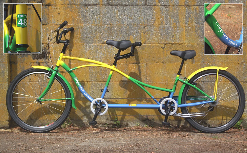Foster Farms Tandem Bicycle California