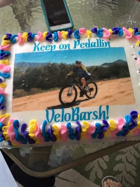 custom bicycle birthday cake